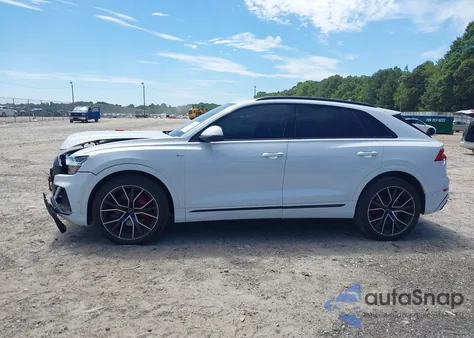 2020 Audi Q8 Prestige 55 Tfsi Quattro Tiptronic z USA, uszkodzony, nr VIN WA1FVAF14LD005386